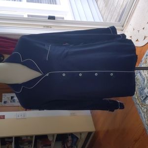 Mulberry Silk pyjama set - Navy Blue size M